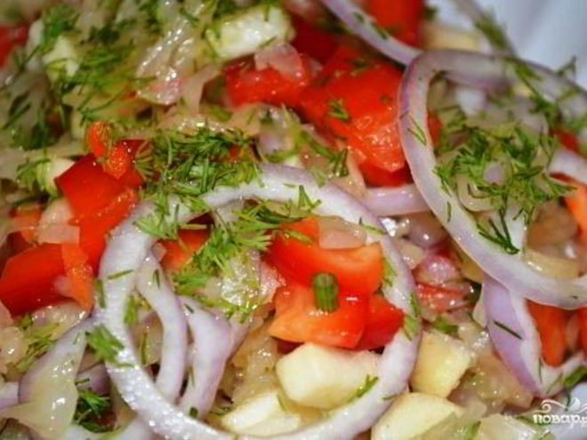 Рецепт маринованной капусты с маслом