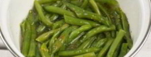 маринованная стручковая фасоль. Шаг 4