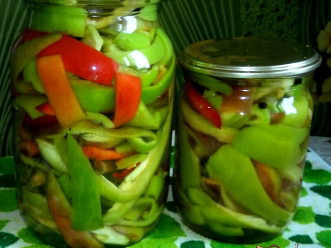Рецепт маринованного болгарского перца