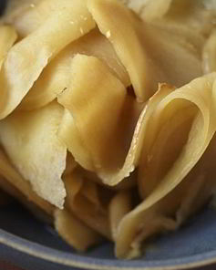 Маринованный имбирь с обычным уксусом