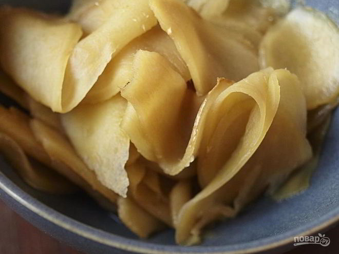 Рецепт маринованного имбиря с обычным уксусом