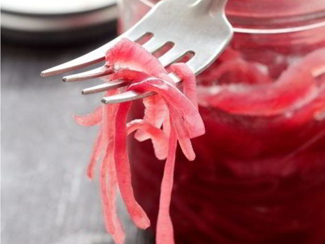 Рецепт маринованного красного лука