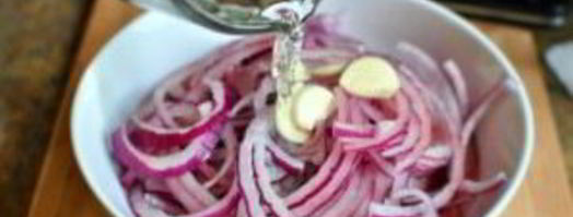 маринованный красный лук. Шаг 5