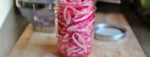 маринованный красный лук. Шаг 8