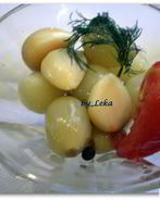 Маринованный лук с чесноком