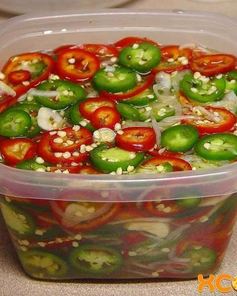 Маринованный острый перец