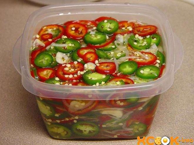 Рецепт маринованного острого перца