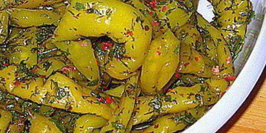 Маринованный перец по-бакински