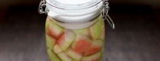 маринованные арбузные корки. Шаг 3