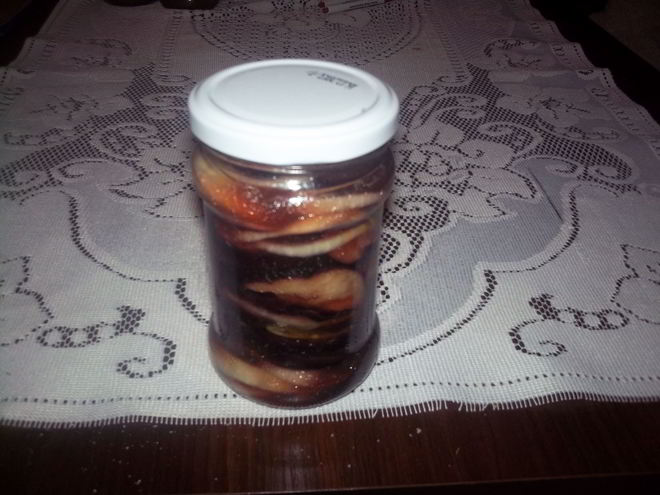 Рецепт маринованных баклажанов с луком