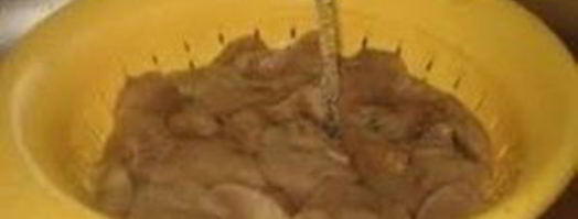 маринованные белые грибы с чесноком. Шаг 3