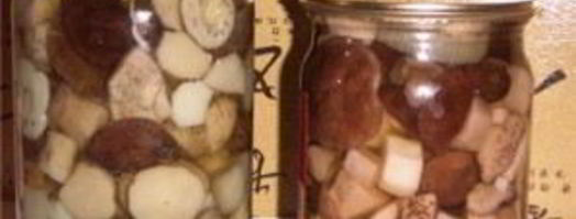 маринованные белые грибы с уксусом. Шаг 4