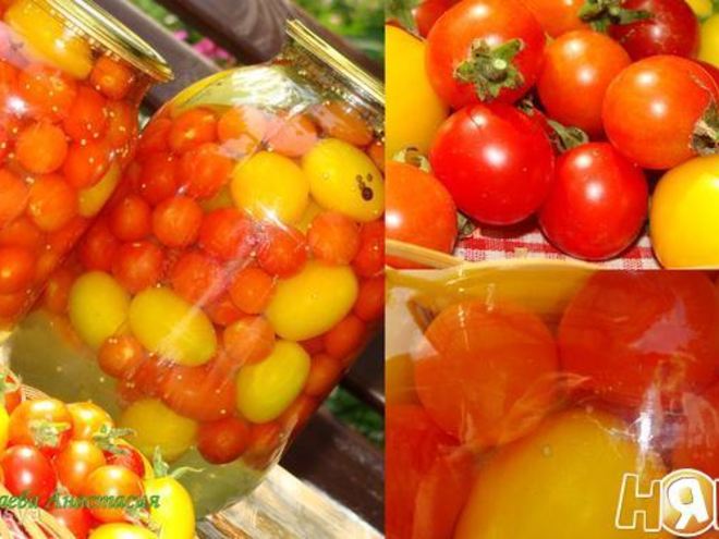 Рецепт маринованных черри