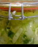 Маринованные кабачки с медом и чесноком