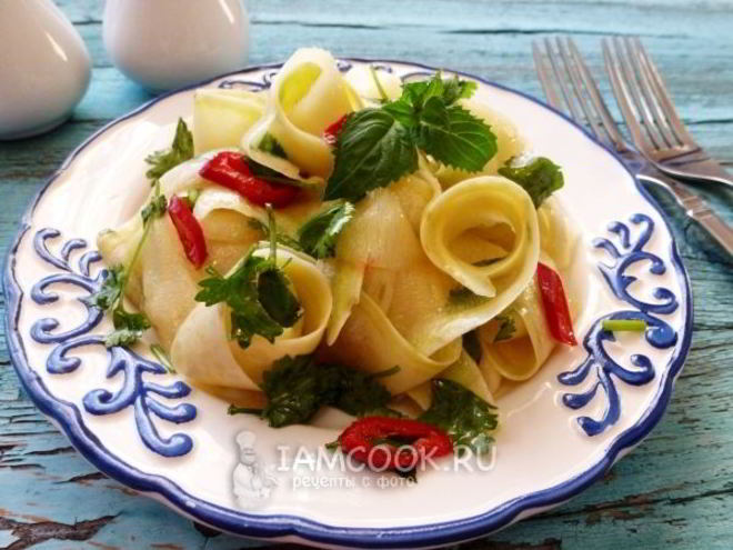 Рецепт маринованных кабачков с медом