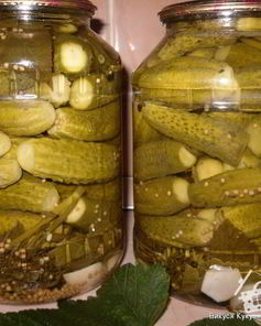 Маринованные огурчики по-польски