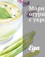 Маринованные огурцы с укропом