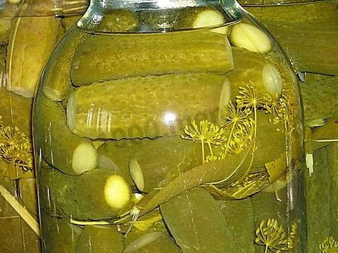 Рецепт маринованных огурцов
