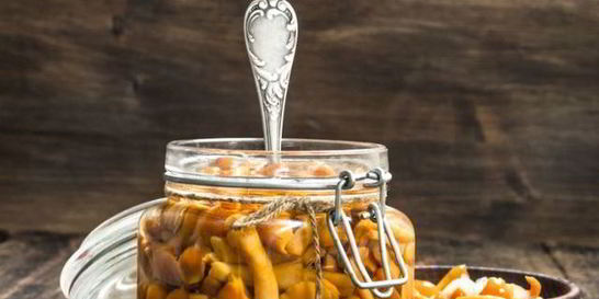 Маринованные опята