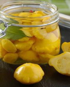 Маринованные патиссоны без закатки