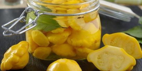 Маринованные патиссоны без закатки