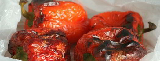 маринованные печеные перцы. Шаг 2