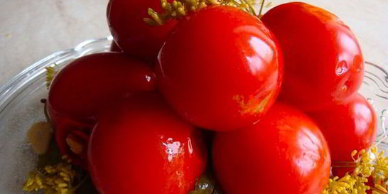 Маринованные помидоры черри