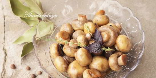 Маринованные шампиньоны Экспресс