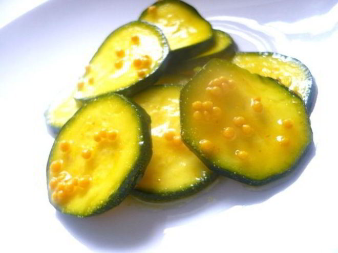 Рецепт маринованных цукини