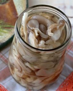 Маринованные вешенки на зиму