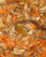 Маринованные вешенки по-корейски