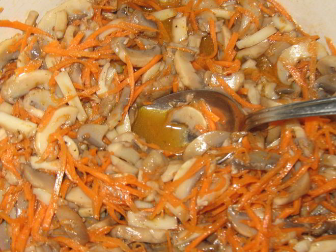 Рецепт маринованных вешенок по-корейски