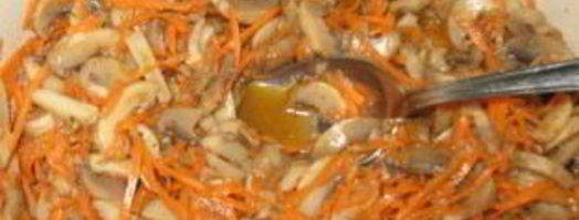 маринованные вешенки по-корейски. Шаг 6