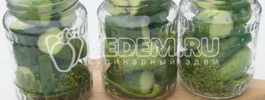 огурцы маринованные резанные с перцем. Шаг 4