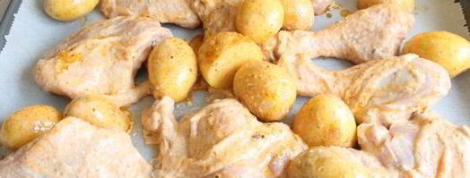 окорочка маринованные в йогурте. Шаг 7