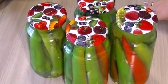 Перец горький маринованный на зиму без стерилизации