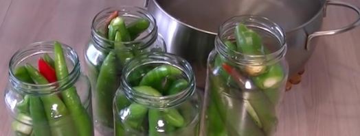 перец горький маринованный на зиму без стерилизации. Шаг 3
