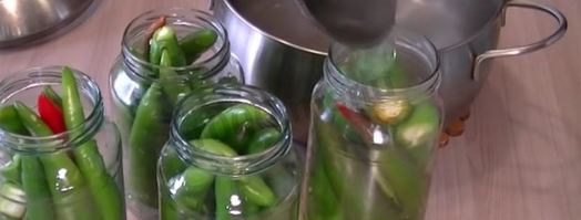 перец горький маринованный на зиму без стерилизации. Шаг 4