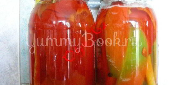 Перец маринованный с медом