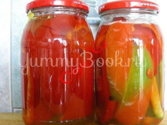 Рецепт перца маринованного с медом