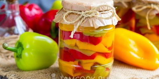 Перец маринованный в масле