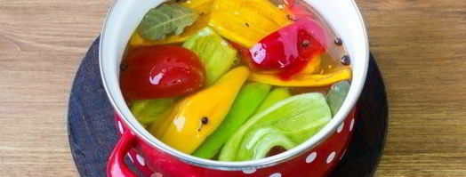 перец маринованный в масле. Шаг 9