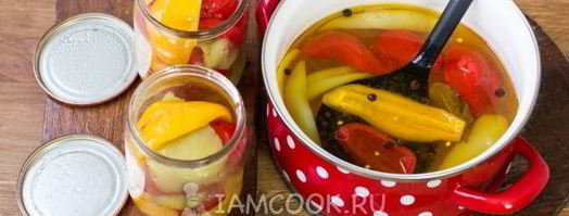 перец маринованный в масле. Шаг 11