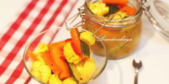 Пикалили — маринованные Острые овощи