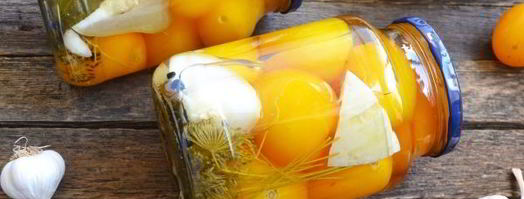 помидоры, маринованные с патиссонами. Шаг 15