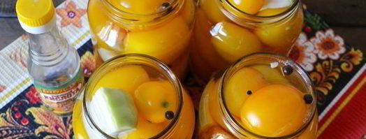 помидоры, маринованные с патиссонами. Шаг 12