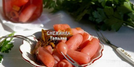 Редис маринованный с зеленым луком