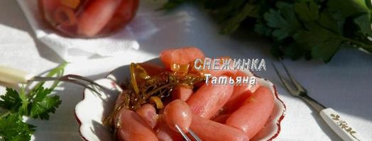 редис маринованный с зеленым луком. Шаг 7