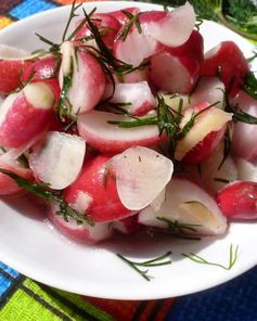 Редиска маринованная в азиатском стиле