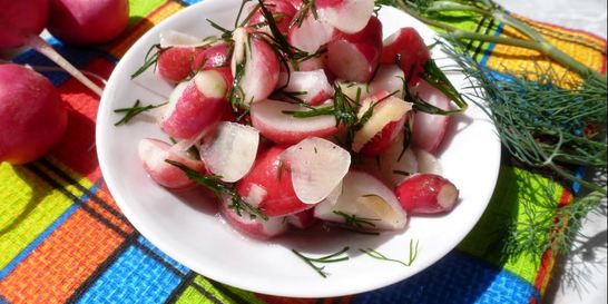 Редиска маринованная в азиатском стиле